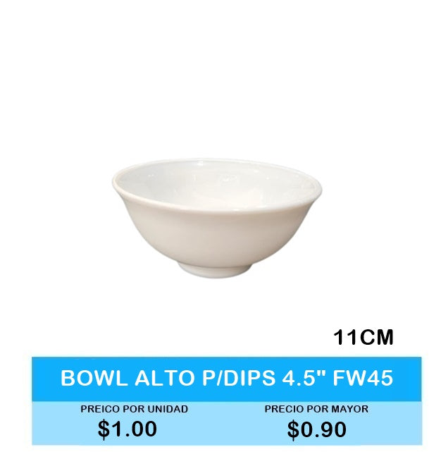 Bowl Alto P/DIPS 4.5"