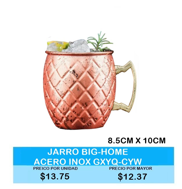 JARRO COCTELERO MOSCOW / ACERO INOXIDABLE  GXYQ-CYW