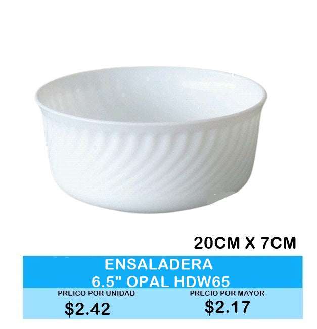 ENSALADERA 6.5" OPAL HDW65