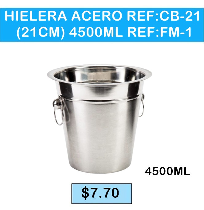 HIELERA ACERO CB 21 4500 ML