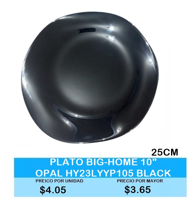 Plato Big-Home 10" Opal Black