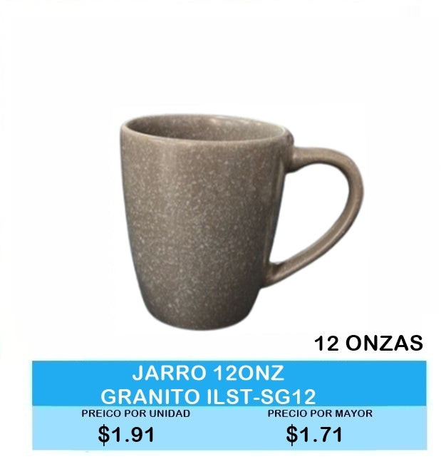 JARRO 12 ONZAS GRANITO ILST SG12