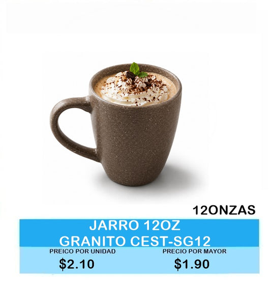 JARRO 12OZ GRANITO CEST-SG12