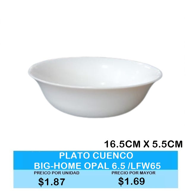 Plato Cuenco BIG-HOME OPAL 6.5