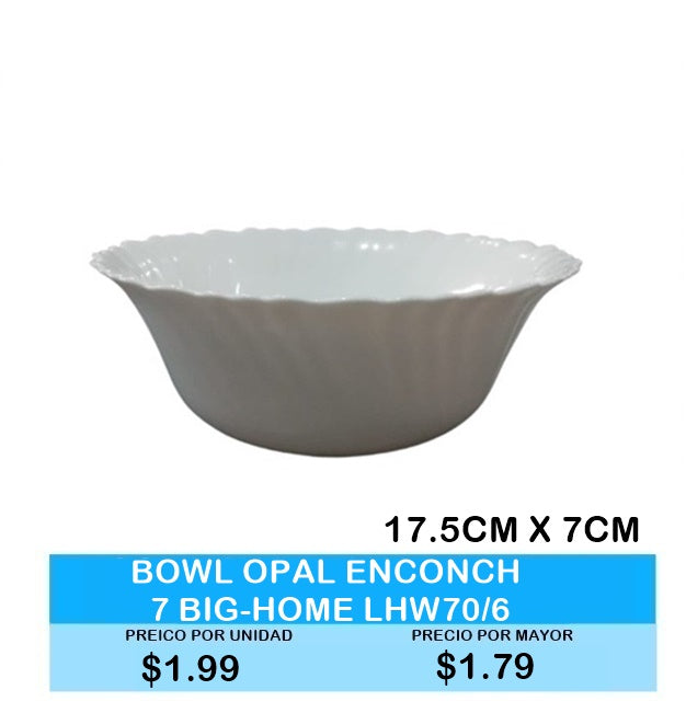 BOWL OPAL ENCONCH 7 BIG-HOME LHW70/6