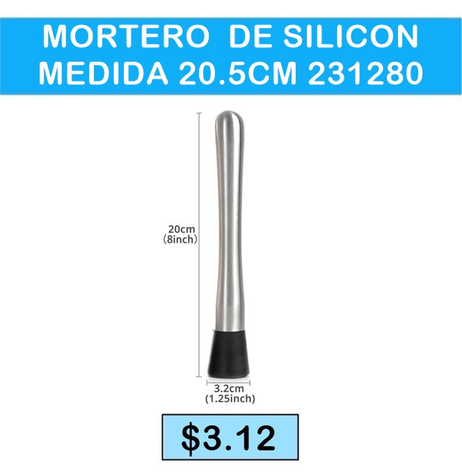 MORTERO DE SILICON 20.5 CM