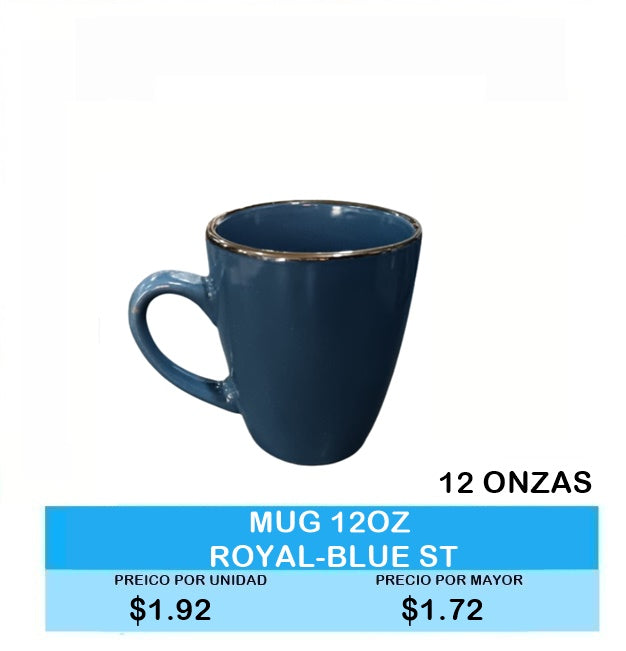 MUG 12 ONZ  ROYAL BLUE ST