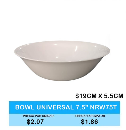 BOWL UNIVERSAL 7.5" NRW75T