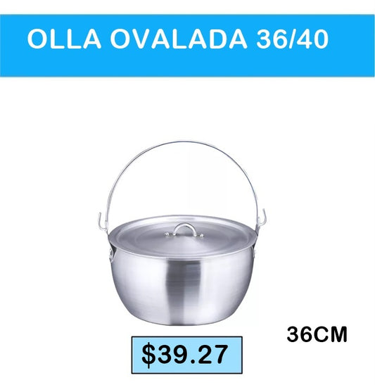 OLLA OVALADA 36 CM