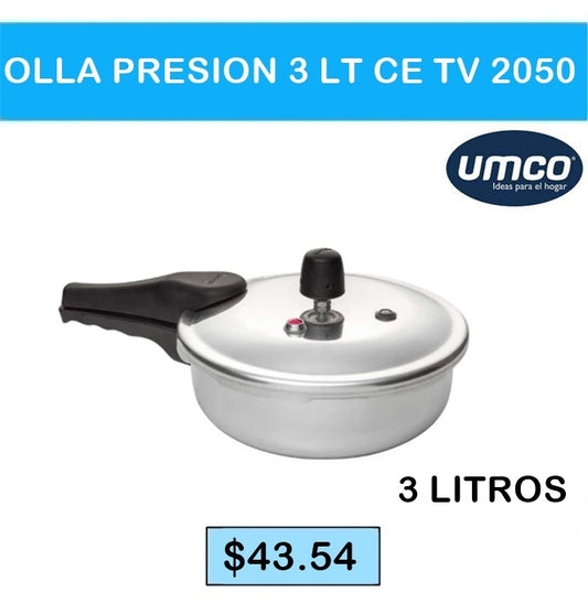 OLLA PRESION 3 LITROS UMCO 2050