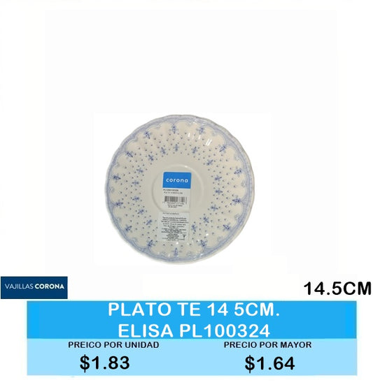 PLATO TE 14.5CM ELISA