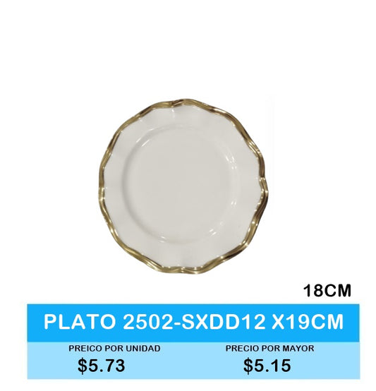 PLATO 18 CM 2502 SXDD12