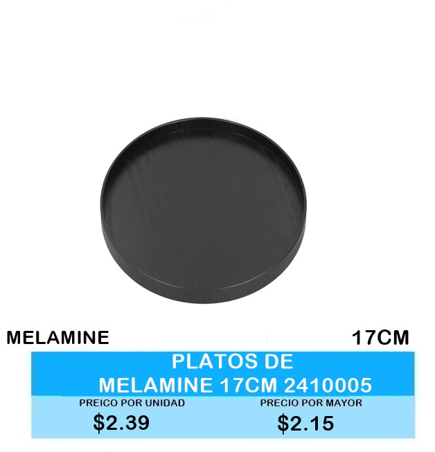 PLATO DE MELAMINE 2410005 17 CM