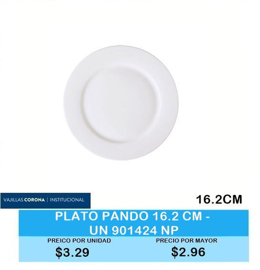 PLATO PANDO 16.2CM UN901424
