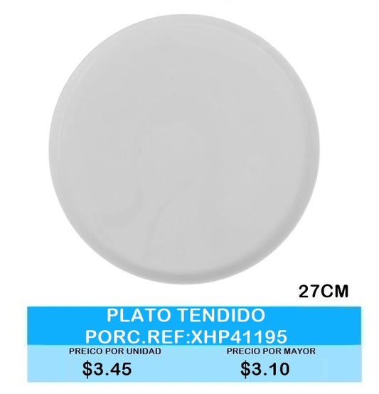 PLATO TENDIDO PORC REF XHP41195