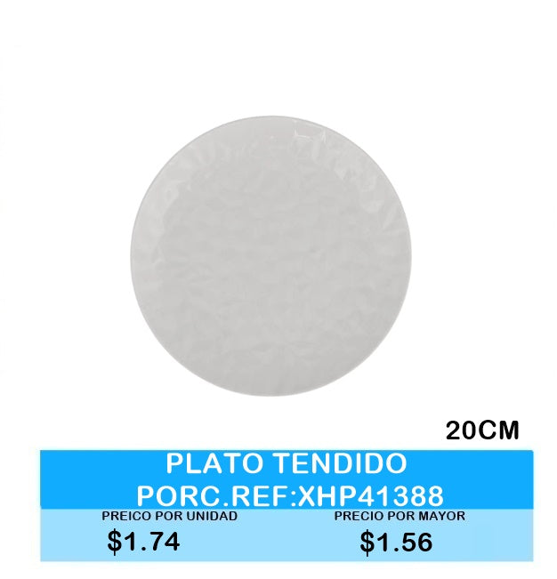 PLATO TENDIDO PORC REF XHP41388