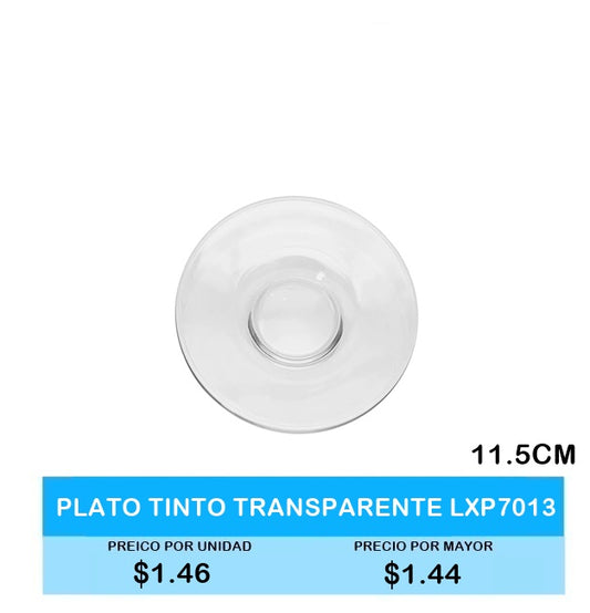 PLATO TRANSPARENTE LXP7013