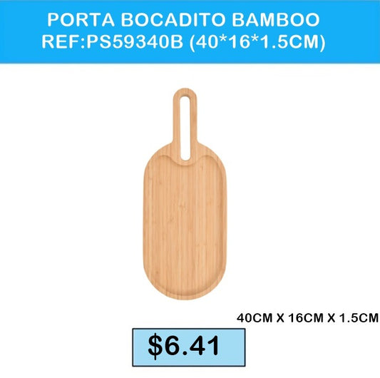 PORTA BOCADITO BAMBOO PS59340B