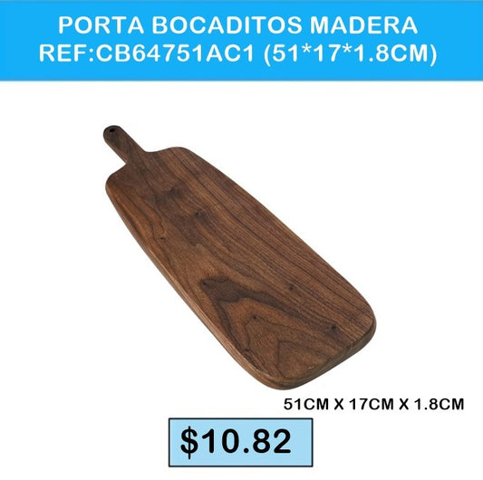 PORTA BOCADITO MADERA CB64751AC1