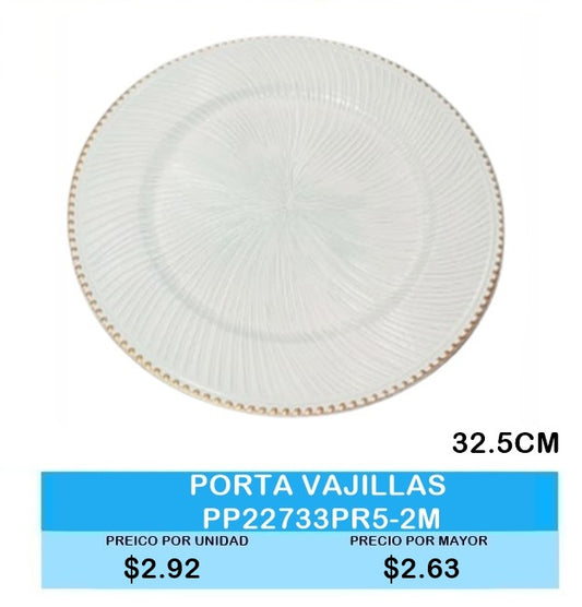 PORTA VAJILLA PP22733 PR5 2M 32 CM