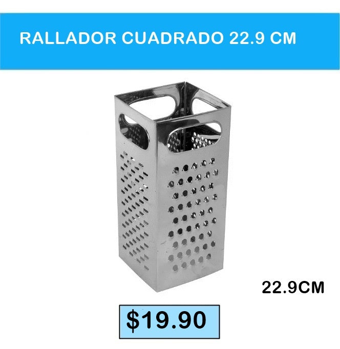 RALLADOR CUADRADO 22.9 CM