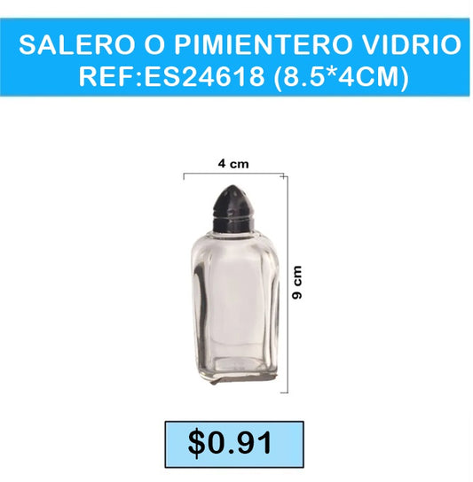 SALSERO O PIMENTERO VIDRIO ES 24618
