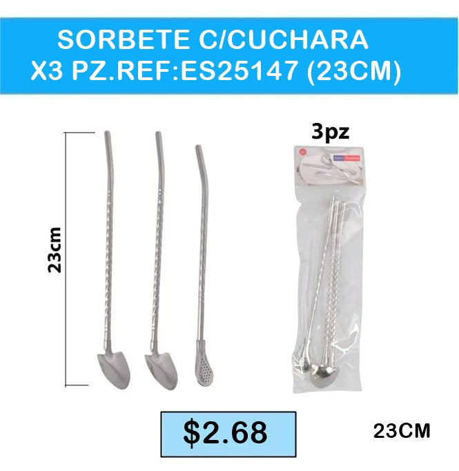 SORBETE CON CUCHARA ES 25147