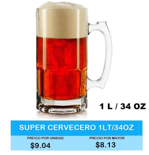 Vaso Super Cervecero 1LT