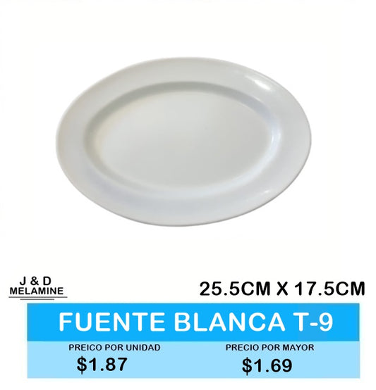 Fuente Blanca Melamine