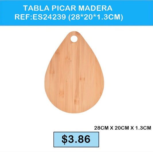 TABLA PICAR MADERA ES24239