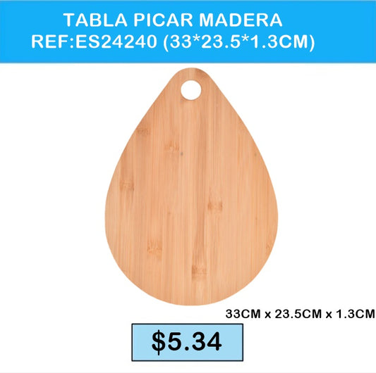 TABLA PICAR MADERA ES24240