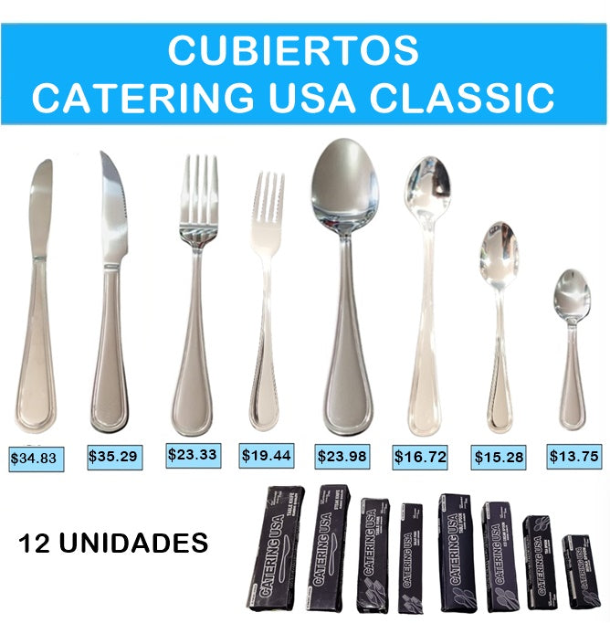 Cubiertos de Catering USA