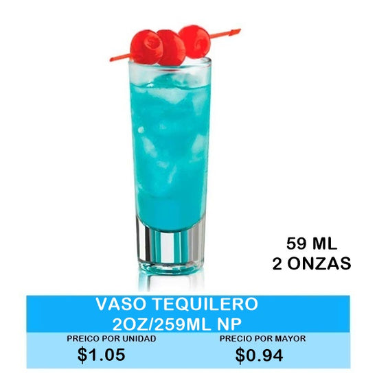 Vaso Tequilero NP 2 oz – 259 ml