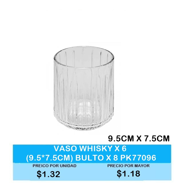 VASO WHISKY PK77096