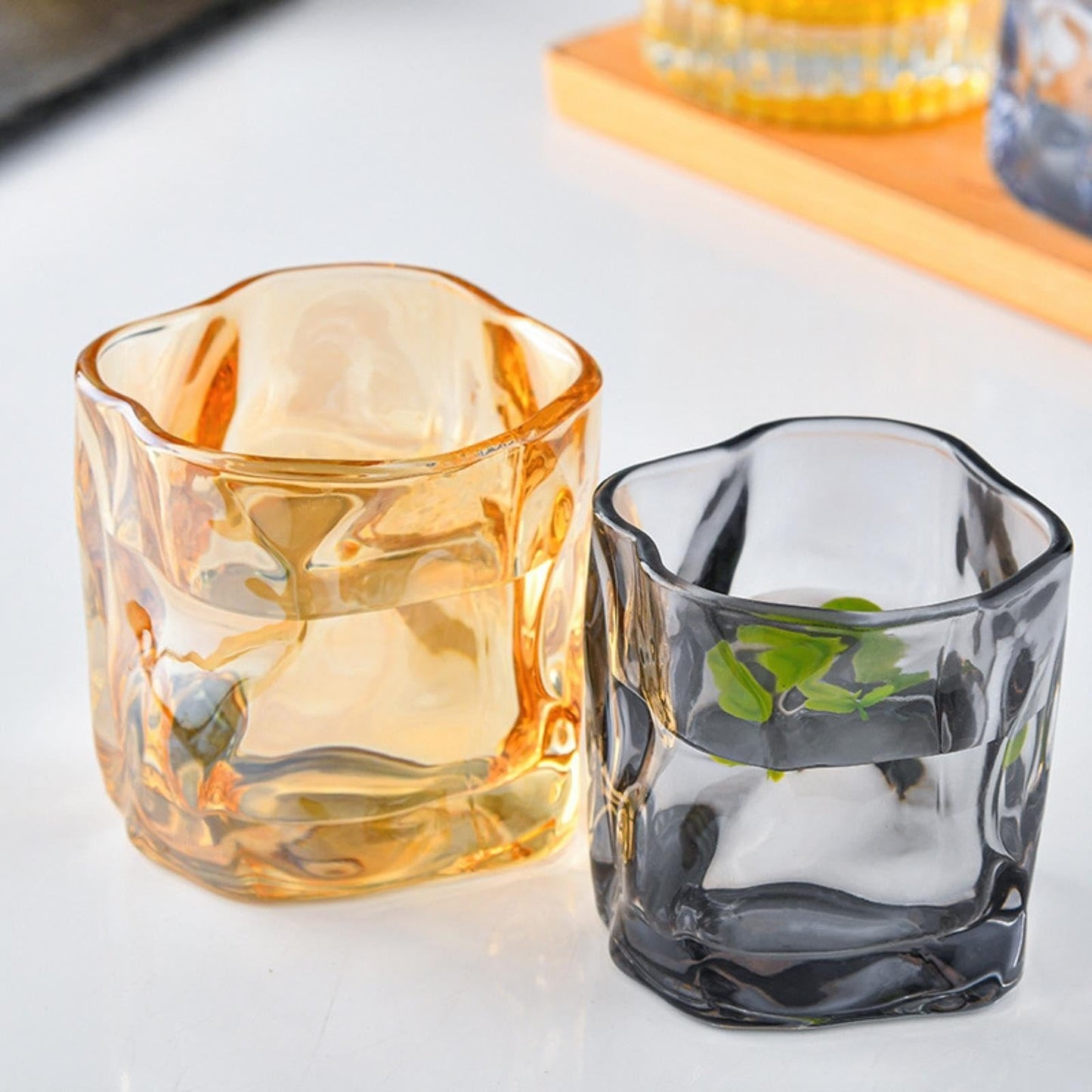 VASO CON DISEÑO PARA WHISY