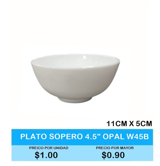 BOWL SOPERO4.5" OPAL W45B