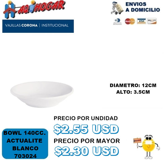 Salsera/ Bowl 140 CC