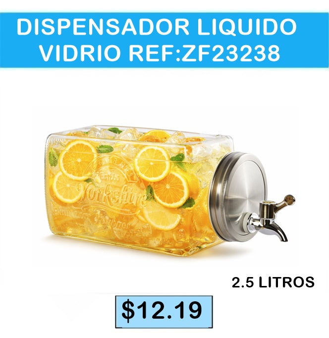 DISPENSADOR LIQUIDO VIDRIO