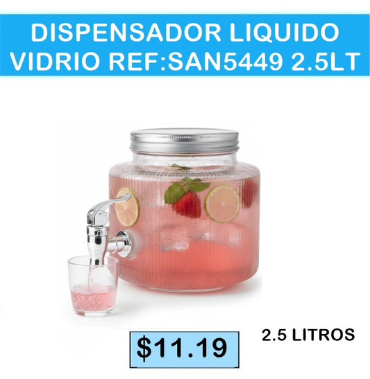 DISPENSADOR LIQUIDO SAN5449 2.5LT
