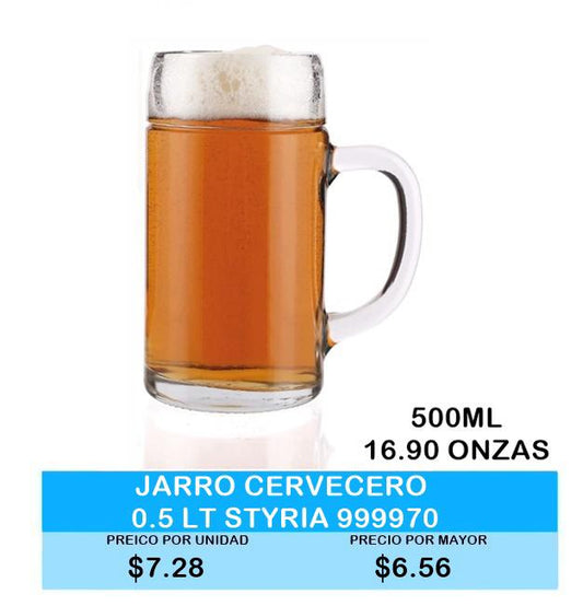 JARRO CERVECERO 0.5 LT STYRIA 999970