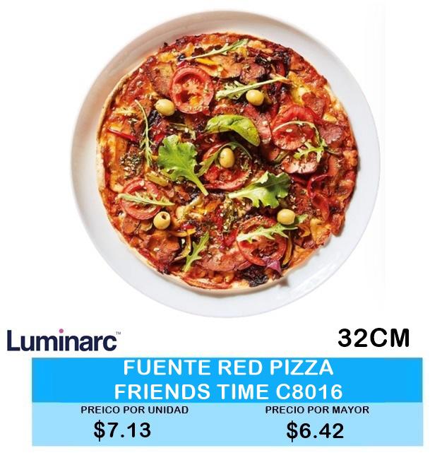 FUENTE RED PIZZA FRIENDS TIME C8016
