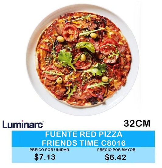 FUENTE RED PIZZA FRIENDS TIME C8016