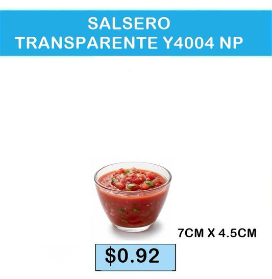 SALSERA TRANSAPARENTE Y4004