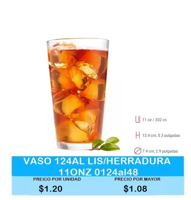 VASO 124AL / HERRADURA 11 ONZ 0124AL48