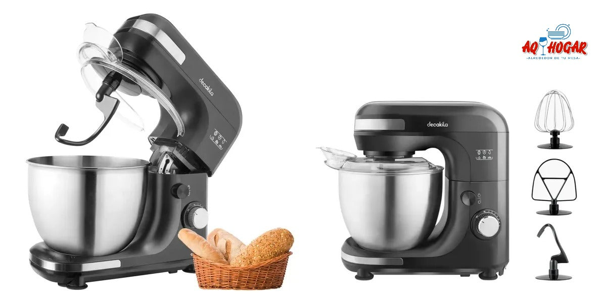 Batidora de Pedestal Decakila 300W – Bowl de Acero Inoxidable 5L | 7 Velocidades
