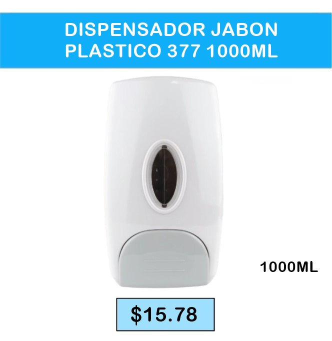 Dispensador de Jabon Plastico 1000ml