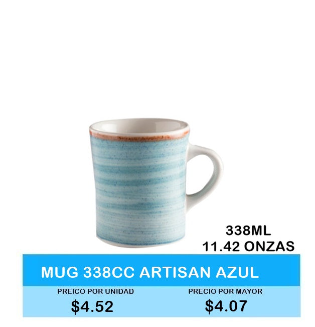 MUG ARTISAN AZUL