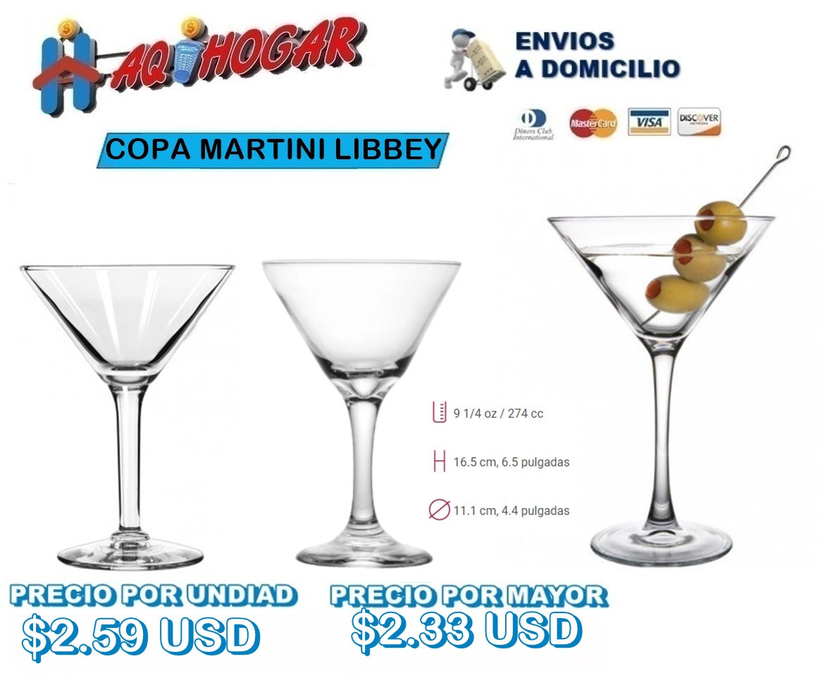 Copa Martini Libbey