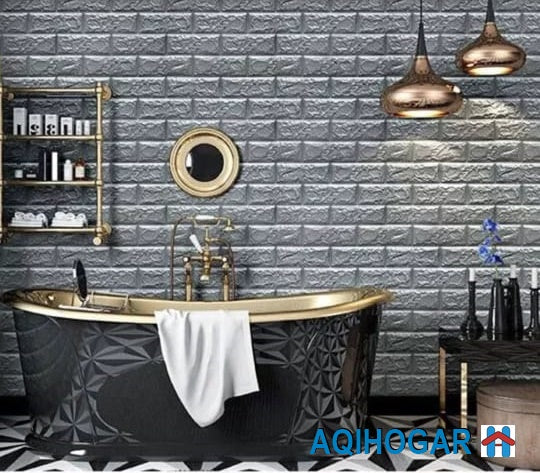 Adhesivo decorativo 3D para pared ; Papel tapiz – AQIHOGARECUADOR