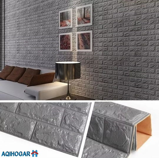 Adhesivo decorativo 3D para pared ; Papel tapiz